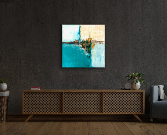 Vászonnyomat - 70x70 cm - Hüperborea